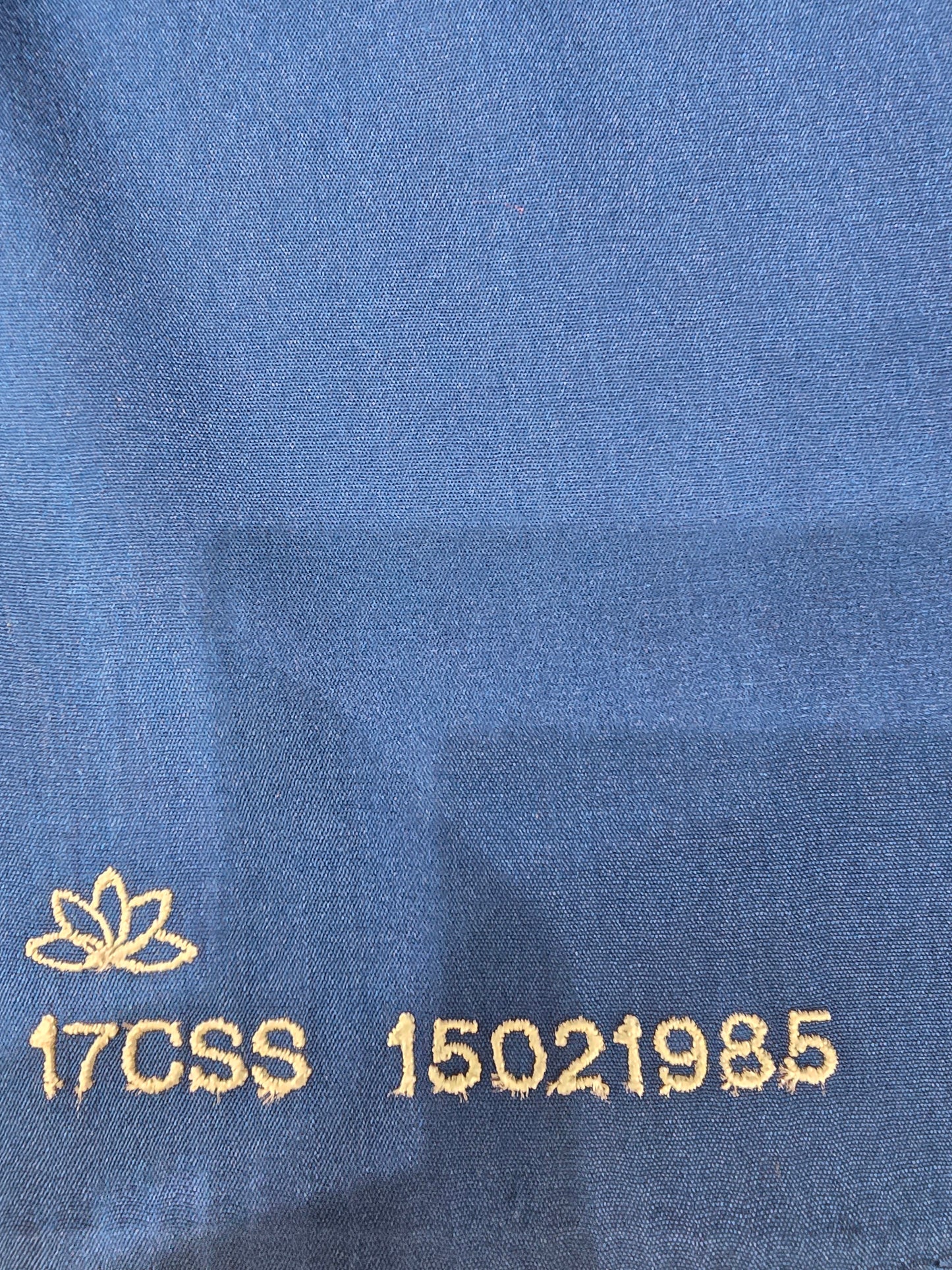 Navy Blue Pure CSS Jari Mysore Silk Saree