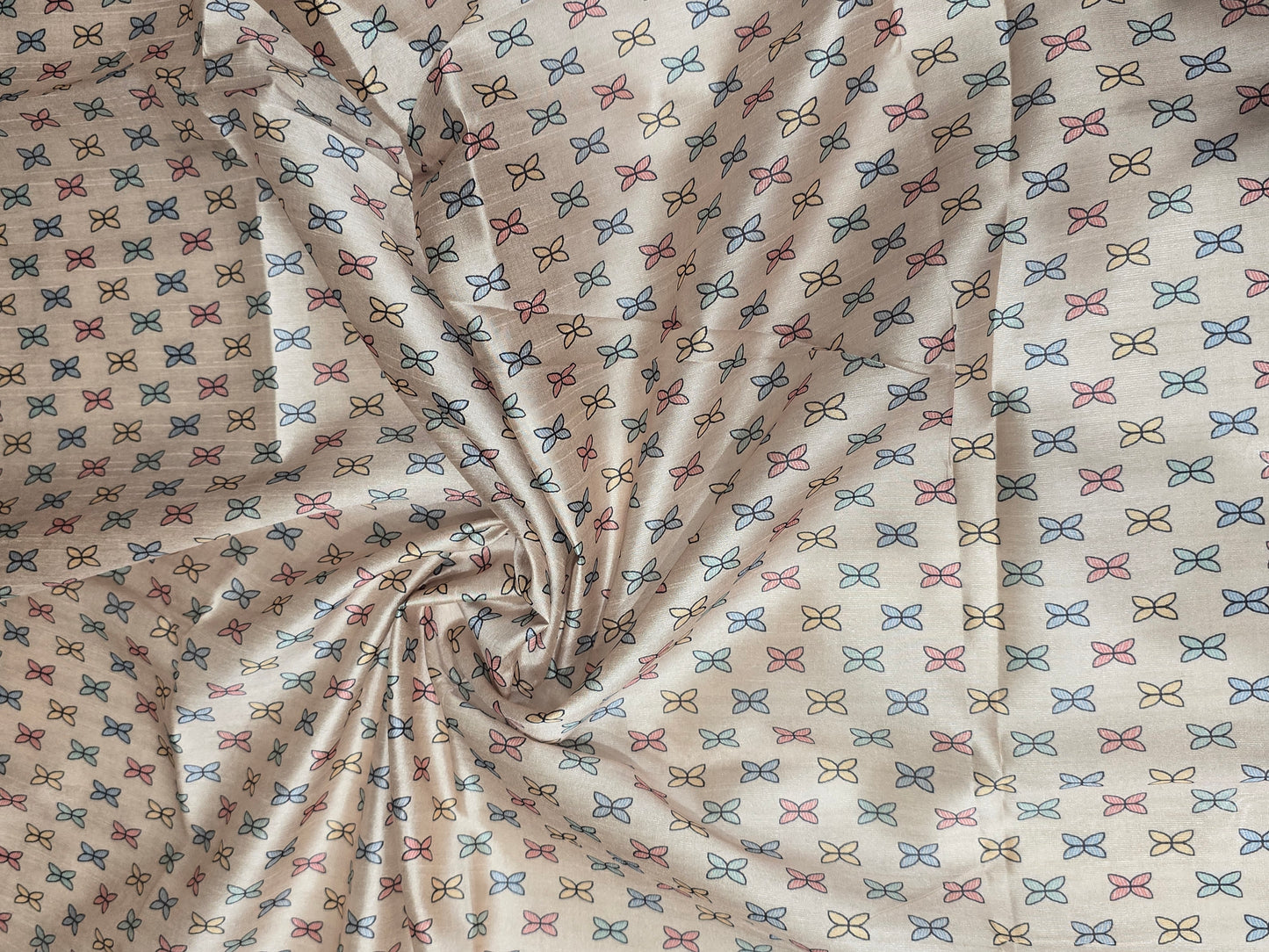 Madhubani Print Semi Tussar Saree