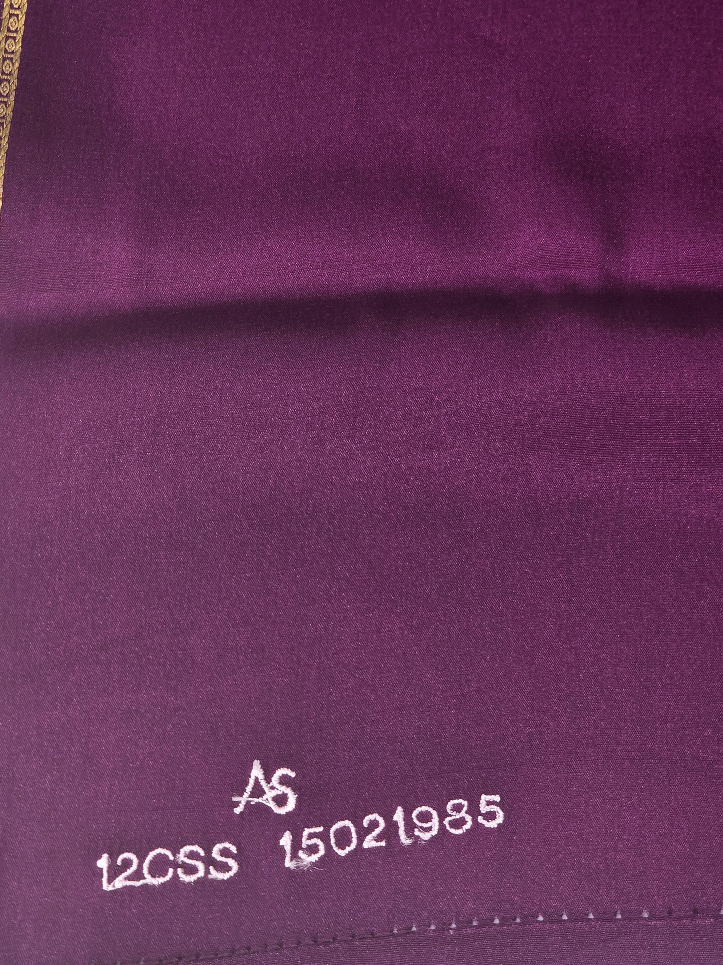 Purple Pure CSS Jari Mysore Silk Saree
